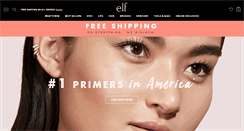 Desktop Screenshot of elfcosmetics.com