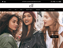 Tablet Screenshot of elfcosmetics.com.au